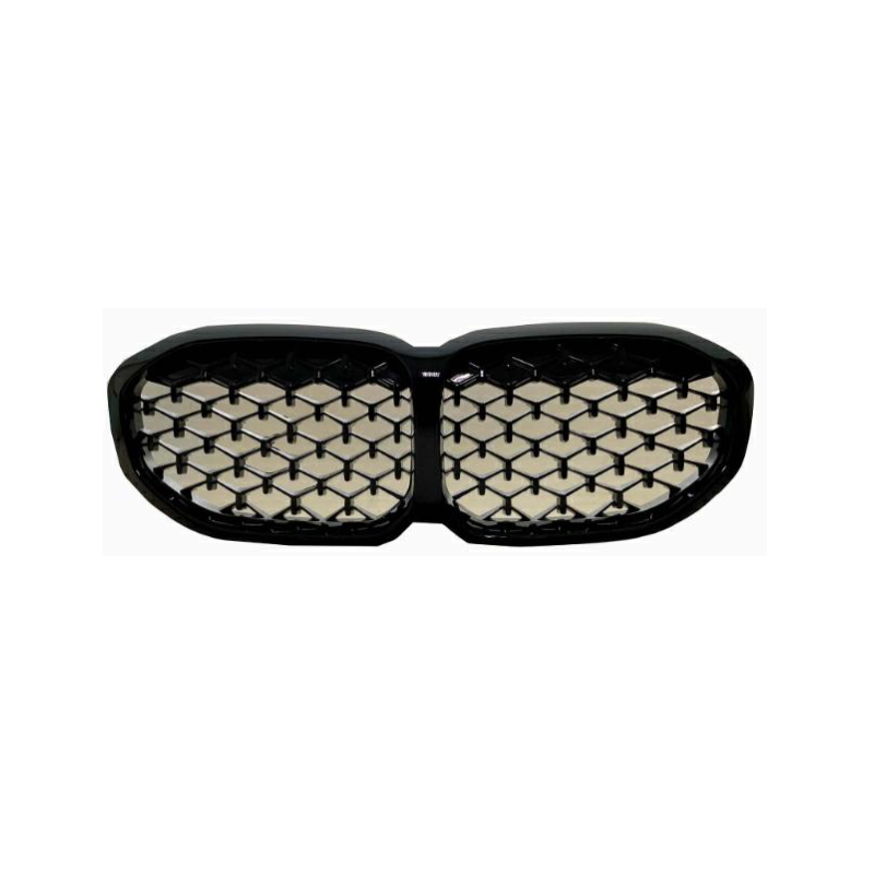 GRIGLIA PARAURTI ANTERIORE NERA LUCIDA BMW SERIES 1 F40 20192024