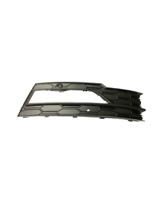 GRIGLIA PARAURTI ANTERIORE SINISTRA NERA CON FENDINEBBIA CON SENSORI SKODA OCTAVIA 7 NX3NN3PV3NX5PV5 2020 VERS 2024
