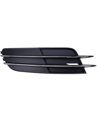 GRIGLIA PARAURTI ANTERIORE SINISTRA NERA CON PROFILI CROMATI AUDI A6 4GH4GJ4G24GC4G54GD 20102014