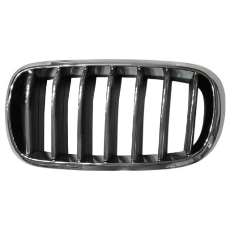 GRIGLIA RADIATORE SINISTRA CROMATA-CROMATA-NERA BMW X5 F15 20132018, BMW X6 F16 20142019