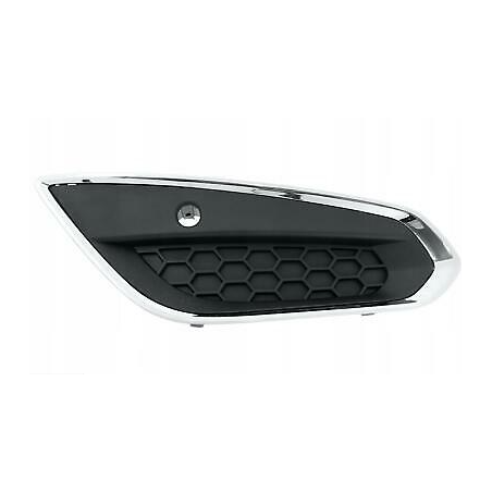 GRIGLIA PARAURTI ANTERIORE SINISTRA NERA CON MODANATURA CROMATA CON SENSORI VOLVO S60V60 155157134 20102013