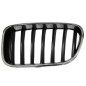 GRIGLIA ANTERIORE SINISTRA CROMATANERA BMW X3 F25 20112014, BMW X3 F25 20142017