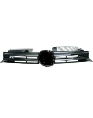 GRIGLIA PARAURTI ANTERIORE NERA VOLKSWAGEN GOLF VI 5K1 20082013