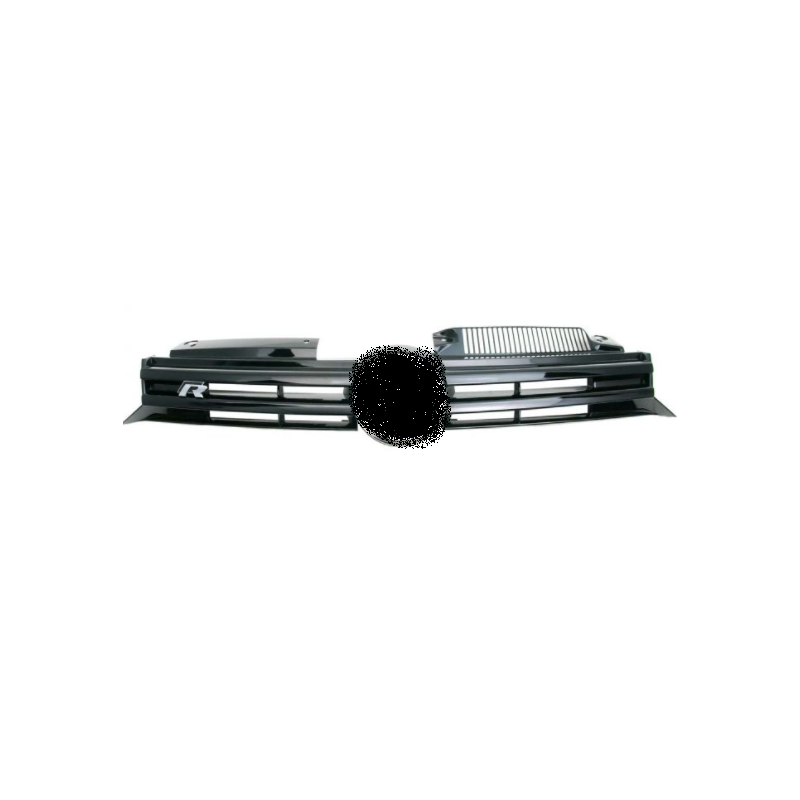 GRIGLIA PARAURTI ANTERIORE NERA VOLKSWAGEN GOLF VI 5K1 20082013