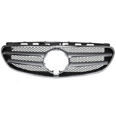 GRIGLIA PARAURTI ANTERIORE CON MODANATURA CROMATA MERCEDES-BENZ E CLASS W212 20132016