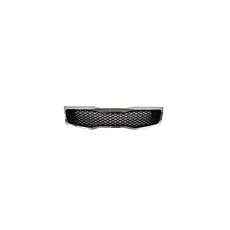 GRIGLIA PARAURTI ANTERIORE NERA CON MODANATURA CROMATA KIA OPTIMA 20112016
