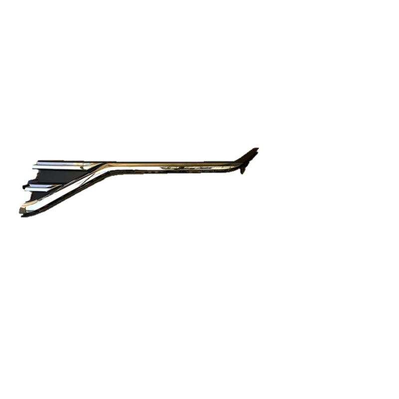 MODANATURA SOTTOFARO ANTERIORE SINISTRA NERA CON PROFILO CROMATA VOLKSWAGEN TOUAREG CR7RC8 2018 VERS 2023
