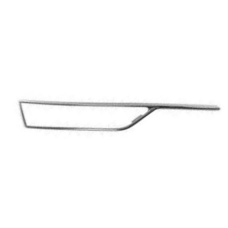 MODANATURA GRIGLIA PARAURTI ANTERIORE DESTRA CROMATA SKODA OCTAVIA 7 NX3NN3PV3NX5PV5 2020 VERS 2024