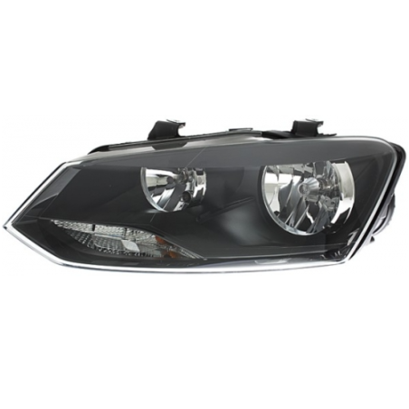 PROIETTORE DESTRO H7,H7 CON PARABOLA CON MOTORE VOLKSWAGEN CROSS POLO 6R 20092017, VOLKSWAGEN POLO 6R1 20092014, VOLKSWAGEN POL