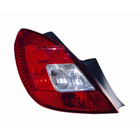 FANALE POSTERIORE SINISTRO 5 PORTE SENZA PORTALAMPADA OPEL CORSA D S07 20062015