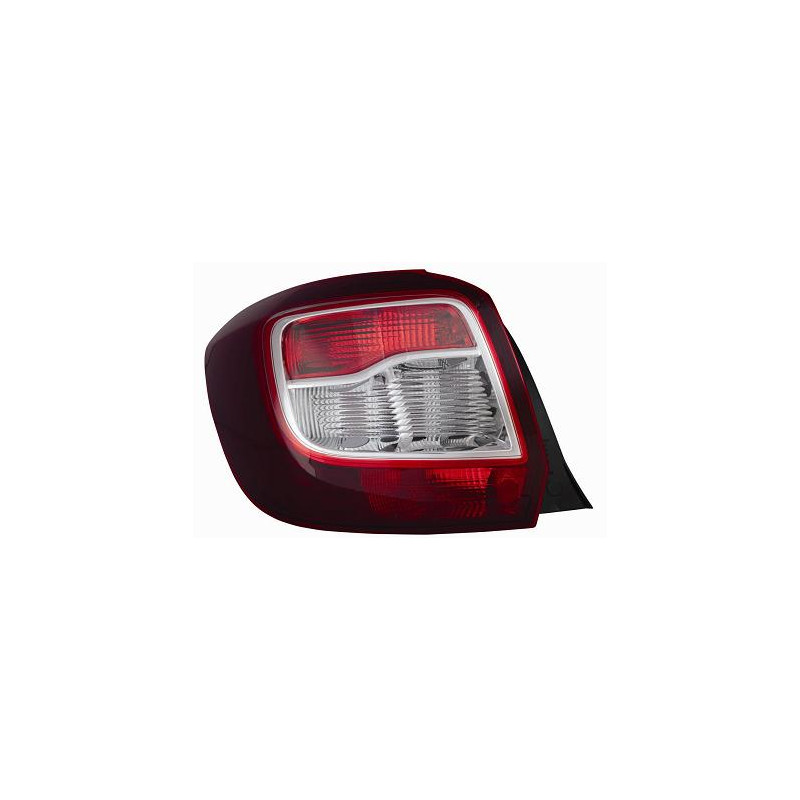FANALE POSTERIORE DESTRO SENZA PORTALAMPADA FONDO SCURO DACIA SANDERO II B8 20122016