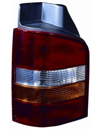 FANALE POSTERIORE DESTRO BIANCOROSSOARANCIO 1 PORTE SENZA PORTALAMPADA 1 PORTA VOLKSWAGEN TRANSPORTER T5 7HA7HH7EA7EH 20032010
