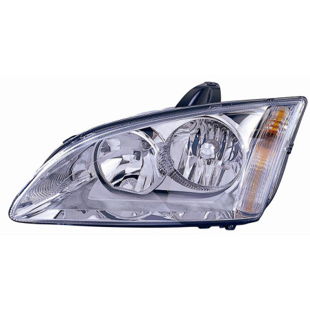 PROIETTORE SINISTRO H1,H7 CON PARABOLA CROMATA CON PREDISPOSIZIONE REGOLAZIONE ELETTRICA FORD FOCUS DAWDBW 20042008