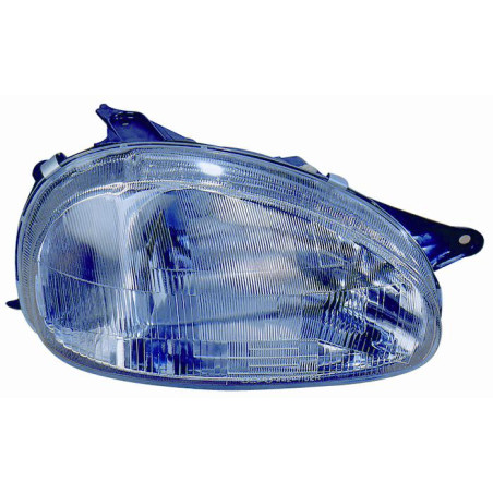 PROIETTORE DESTRO H4 CON PREDISPOSIZIONE REGOLAZIONE ELETTRICA OPEL COMBO TF0TF1 19932000, OPEL CORSA B S93 19931995, OPEL CORS