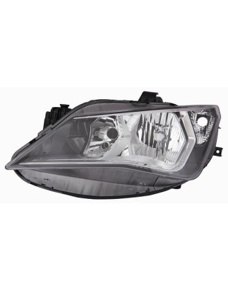 PROIETTORE SINISTRO H7,H7 CON PARABOLA DOPPIA CROMATA CON PREDISPOSIZIONE REGOLAZIONE ELETTRICA SEAT IBIZA 6J56P1 20122015, SEA