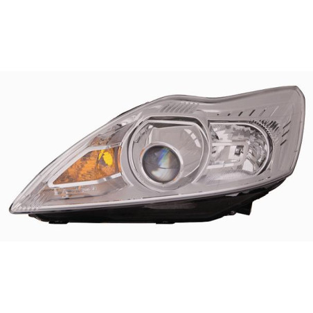 PROIETTORE SINISTRO XENON CON PARABOLA CROMATA CON MOTORE FORD FOCUS DBFCHDH 20082011