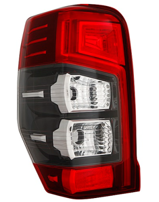 FANALE POSTERIORE DESTRO BIANCO-ROSSO PY21W,W16W SENZA PORTALAMPADA LED MITSUBISHI PU L200 KJKKKL 20192024