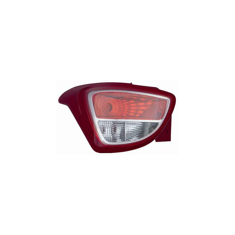 FANALE POSTERIORE SINISTRO SENZA PORTALAMPADA FONDO ROSSO HYUNDAI i10 II BAIA 20132016