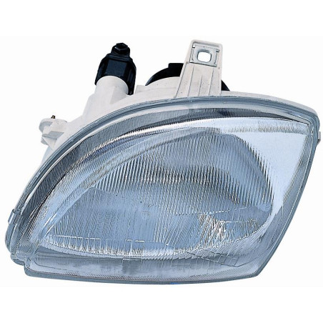 PROIETTORE DESTRO H4 CON PREDISPOSIZIONE REGOLAZIONE ELETTRICAIDRAULICA FIAT SEICENTO 187 20012006, FIAT SEICENTO 187 19982001