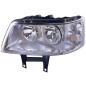 PROIETTORE SINISTRO CON PARABOLA DOPPIA VOLKSWAGEN TRANSPORTER T5 7HA7HH7EA7EH 20032010