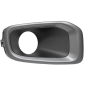 GRIGLIA PARAURTI ANTERIORE SINISTRA NERO-GRIGIO CON FENDINEBBIA JEEP RENEGADE BUB1BV 20142018