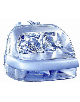 PROIETTORE SINISTRO H1,H1,H7 CON FENDINEBBIA CON PREDISPOSIZIONE REGOLAZIONE ELETTRICA FIAT DOBLO 119223 20012005