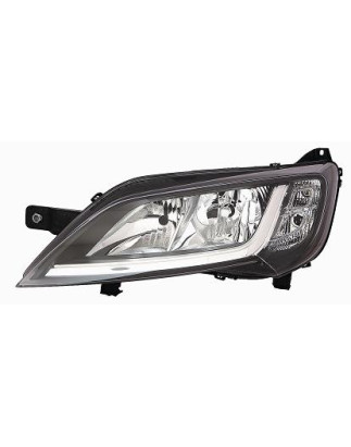 PROIETTORE SINISTRO 2H7 CON PARABOLA CROMATA CON MOTORE CITROEN e JUMPER III 20202023, CITROEN JUMPER III 2014, FIAT DUCATO III
