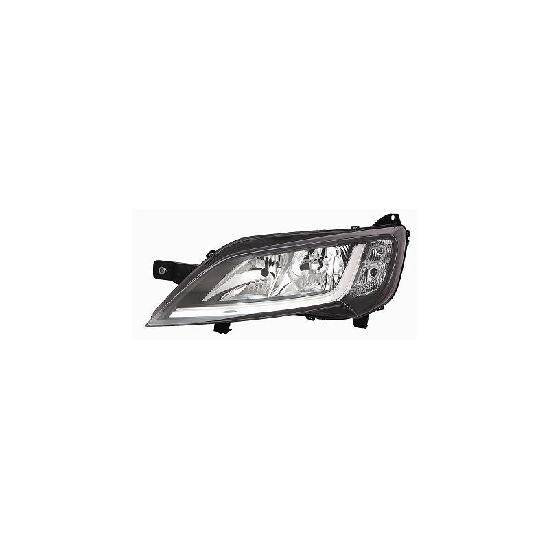 PROIETTORE SINISTRO 2H7 CON PARABOLA CROMATA CON MOTORE CITROEN e JUMPER III 20202023, CITROEN JUMPER III 2014, FIAT DUCATO III