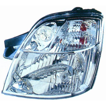 PROIETTORE SINISTRO H4 CON PREDISPOSIZIONE REGOLAZIONE ELETTRICA KIA PICANTO SA 20042008
