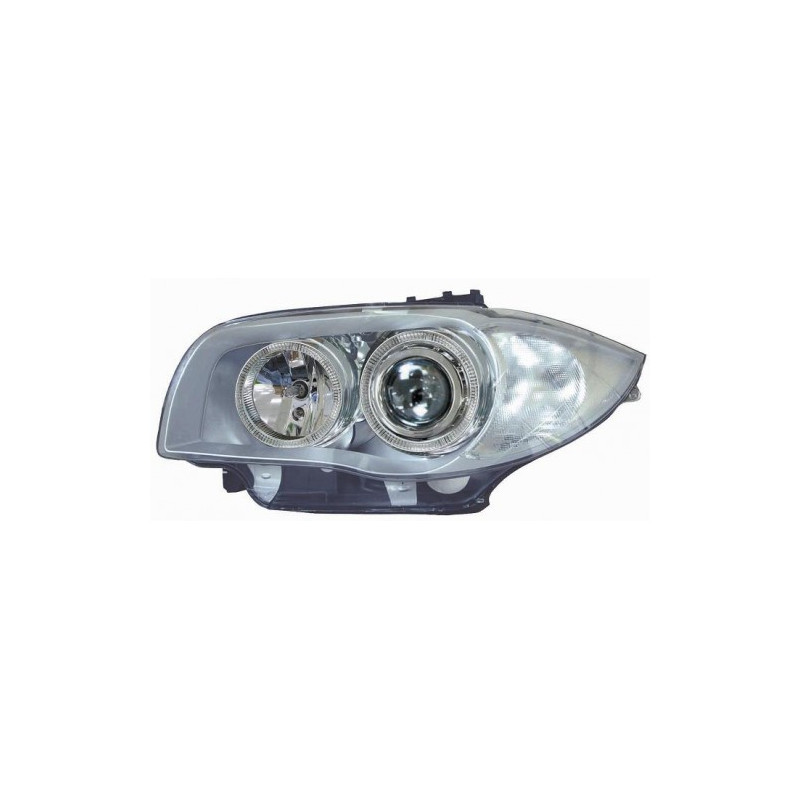 KIT PROIETTORI CON LENTICOLARE CON TECNOLOGIA CELIS CON PARABOLA CROMATA BMW SERIES 1 35D E81E87 20042011