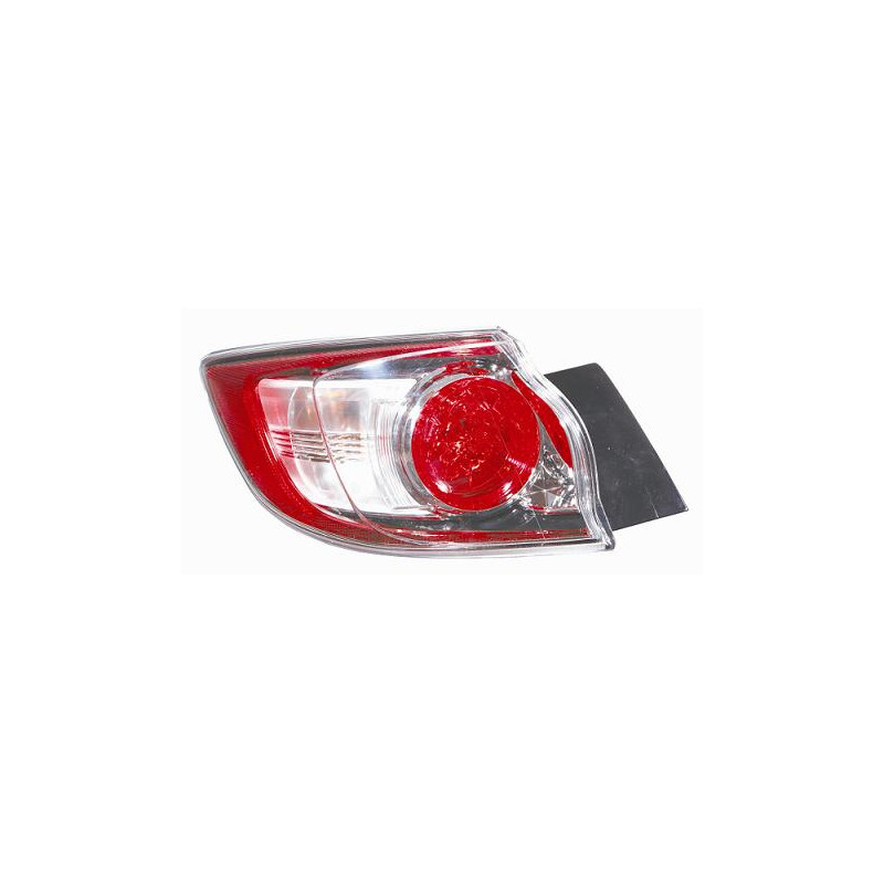 FANALE POSTERIORE DESTRO 5 PORTE SENZA PORTALAMPADA ESTERNO MAZDA 3 SDN-HB BLBK 20082013