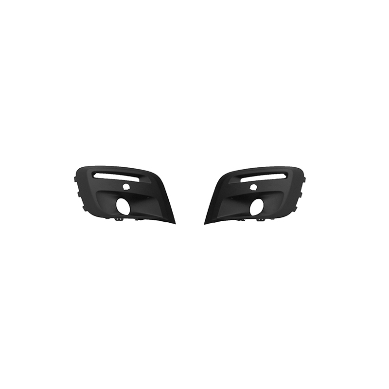 KIT GRIGLIE PARAURTI ANTERIORE NERO CSENSORE CON SEDE FENDINEBBIA CITROEN BERLINGO B9 20152019, PEUGEOT PARTNER 20152019