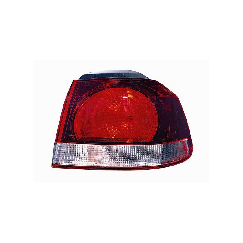 FANALE POSTERIORE SINISTRO FUME SENZA PORTALAMPADA ESTERNO MODELLO HELLA VOLKSWAGEN GOLF VI 5K1 20082013