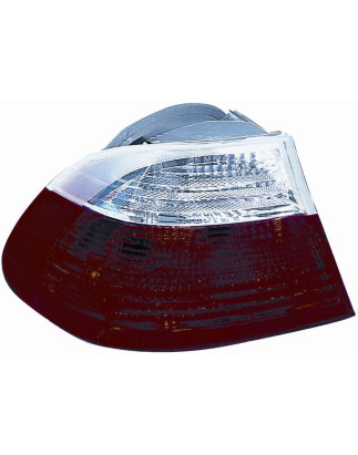 FANALE POSTERIORE SINISTRO BIANCOROSSO SENZA PORTALAMPADA BMW SERIES 3 COUPECABRIO E46 19992003