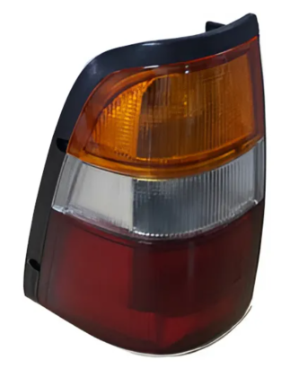 FANALE POSTERIORE SINISTRO ARANCIOBIANCOROSSO CON PORTALAMPADA ISUZU PU 19972002