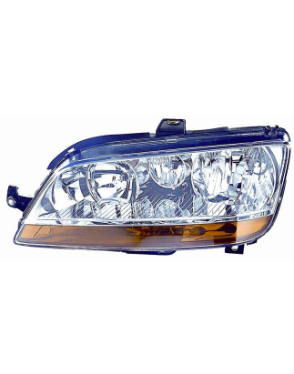 PROIETTORE DESTRO 2H1,H7 CON FENDINEBBIA CON PREDISPOSIZIONE REGOLAZIONE ELETTRICA FIAT IDEA 350 20042010, FIAT MULTIPLA 186 20