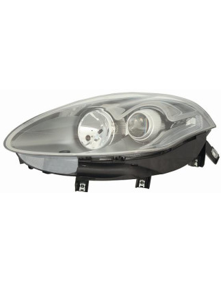 PROIETTORE DESTRO 2H1 CON PARABOLA GRIGIO SCURO CON INDICATORE DI DIREZIONE BIANCO FIAT BRAVO 198 20072014 VERS 2010