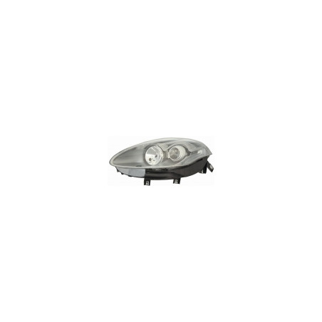 PROIETTORE SINISTRO 2H1 CON PARABOLA GRIGIO SCURO CON INDICATORE DI DIREZIONE BIANCO FIAT BRAVO 198 20072014 VERS 2010
