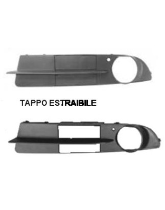 GRIGLIA PARAURTI ANTERIORE SINISTRA CON FENDINEBBIA BMW SERIES 5 E60E61 20032010 VERS 2007