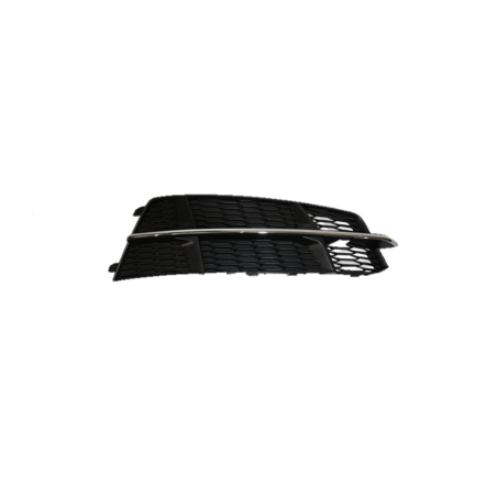 GRIGLIA PARAURTI ANTERIORE DESTRA NERA CON MODANATURA CROMATA AUDI A6 4GH4GJ4G24GC4G54GD 20142018