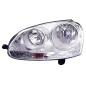 PROIETTORE DESTRO H7,H7 CON PARABOLA CROMATA CON MOTORE CON PREDISPOSIZIONE REGOLAZIONE ELETTRICA VOLKSWAGEN GOLF V 1K1 2004200