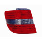 FANALE POSTERIORE SINISTRO FUMEROSSO SENZA PORTALAMPADA MERCEDES-BENZ B CLASS W245 20062008, MERCEDES-BENZ B CLASS W245 20082011