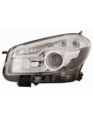 PROIETTORE DESTRO H7,H7 CON PREDISPOSIZIONE REGOLAZIONE ELETTRICA NISSAN QASHQAI J10NJ10 20102013