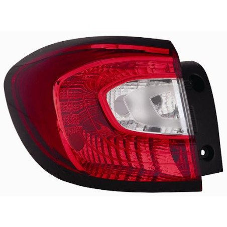 FANALE POSTERIORE DESTRO PY21W SENZA PORTALAMPADA ESTERNO RENAULT CAPTUR I J5H5 20132017