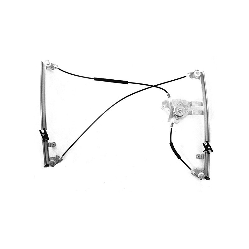 ALZACRISTALLO MECCANISMO ANTERIORE SINISTRO 2 PIN 3 PORTE COMFORT RENAULT CLIO III BR0 1CR0 1 20062009, RENAULT CLIO III BR0 1C