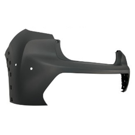PARAURTI POSTERIORE CON PRIMER CON FORI SENSORI CON FORO TELECAMERA CON FORI GIROPARAFANGO CON FORI PARK ASSIST PEUGEOT 208 II 