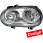 PROIETTORE PRINCIPALE DESIGN GOLF 4 CROMATO SX