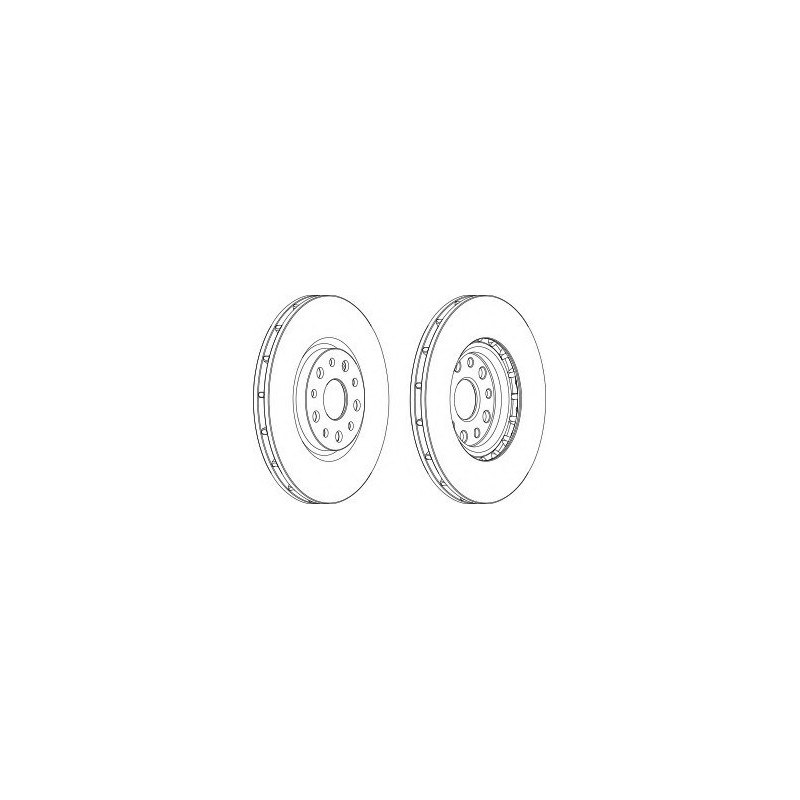DISCO FRENO ANTERIORE ALFA ROMEO 159 - BRERA