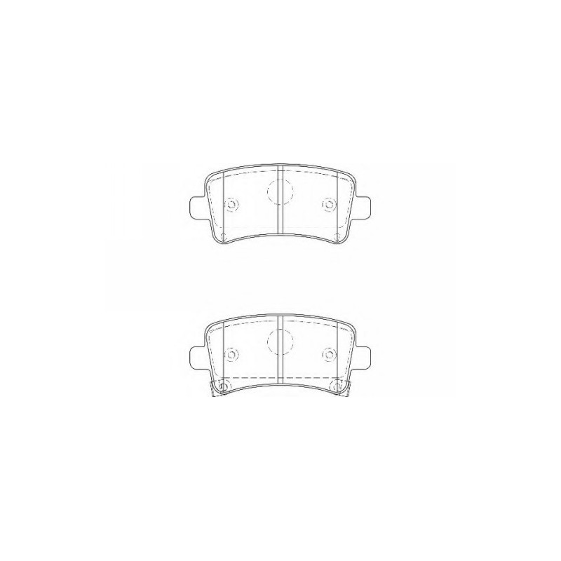 OPEL VAUXHALL INSIGNIA REAR 0708- OPZ BRAKE DISC FULL