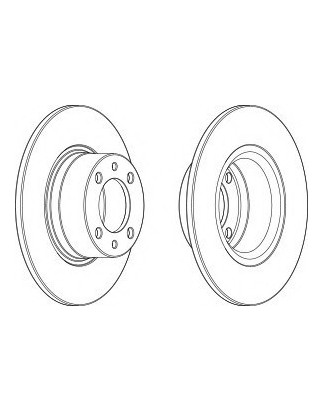 DISCO FRENO ANTERIORE MERCEDES A CLASS 16 VENTED98 -